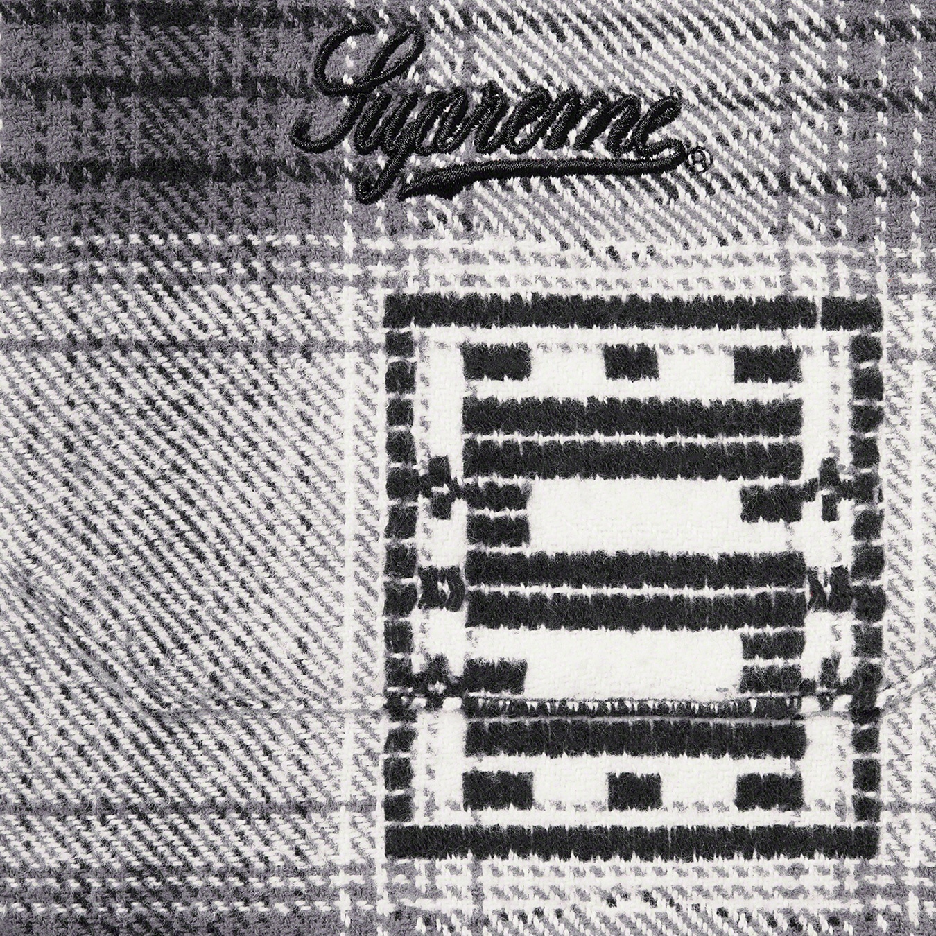 Hooded Shadow Plaid Shirt view 7